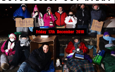 Sleep out night for Simon Homeless Community!