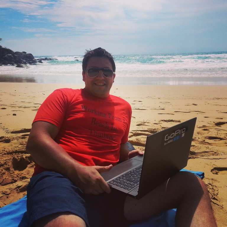 How to be Productive When your Office is a Beach