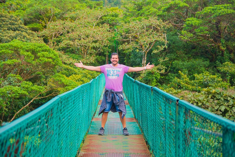 monteverde suspension bridges