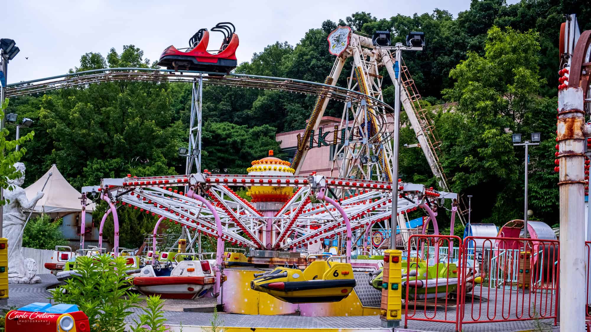 Car on Rollercoaster at Yongma Land