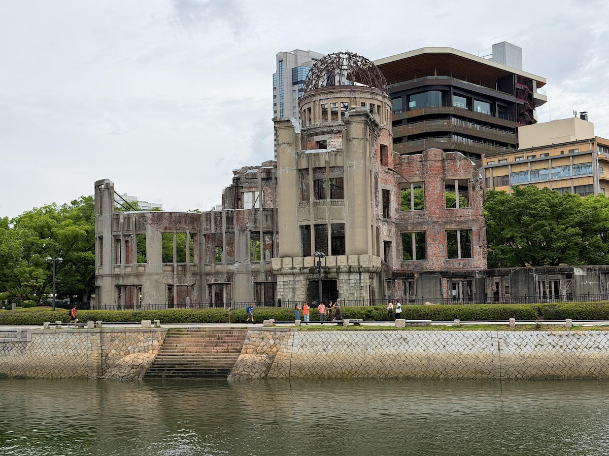 Atomic bomb dome in Hiroshima